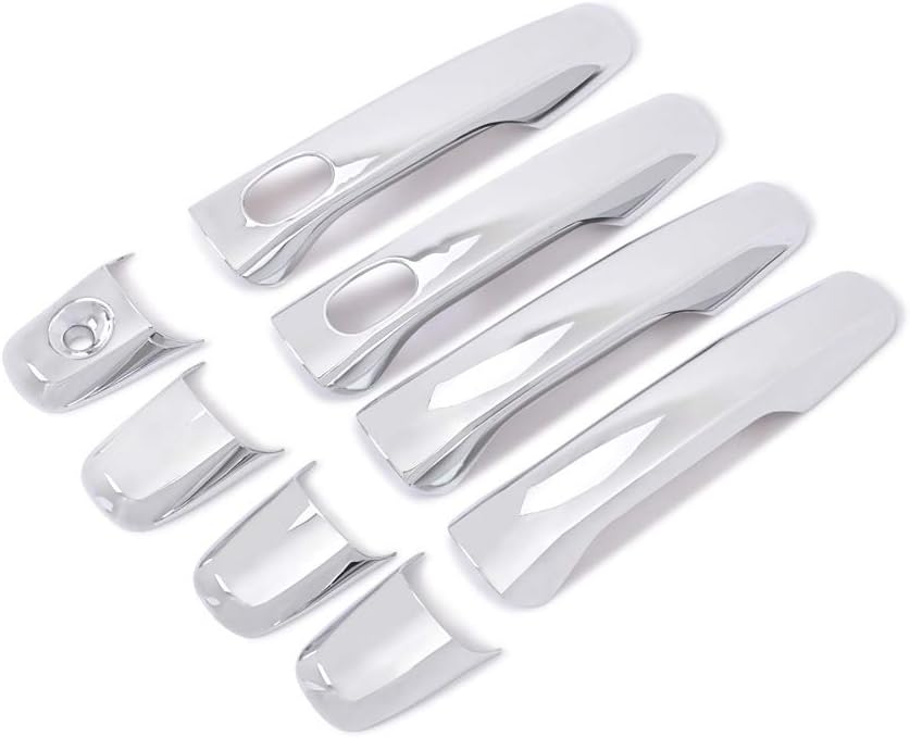 Piaobaige For Ford Explorer Sport 2016 2017 Abs Chrome Side Door Handle Cover Trim Car Styling Car Sticker Exterior Accessories Chromium Styling
