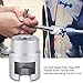 Keenso M10 Car Slide Hammer Dent Puller Head, Stinger Dent Puller Adapter Screw Tips for Slide Hammer (1pc)