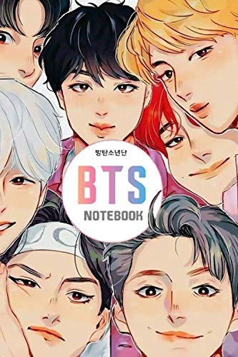 BTS Notebook: Kpop notebook and journal | BTS fans | ARMY fandom | 6 x 9 lined paper 120 pages