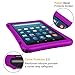 Fintie Silicone Case for Amazon All-New Fire HD 8 - [Honey Comb Series] Light Weight [Anti Slip] Shock Proof Silicone Protective Cover [Kids Friendly] for Fire HD 8 Tablet (2016 6th Gen), Purple