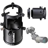 starboosa Adjustable Spotting Scope Camera Adapter - Fits Nikon SLR Cameras - T-Ring Included - Ideal for Birding, Wildlife, and Astrophotography