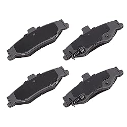 cciyu D750 Rear Semi-Metallic Disc Brake Pads Kit