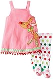 Mud Pie Baby Girl Reindeer Jumper and Tights
