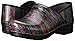Dansko Women's Pro XP Multi Striped Patent Mule