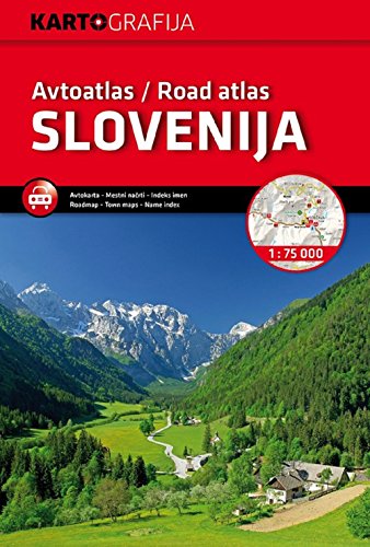 Slovenia Road Atlas kartografija by Kartografija