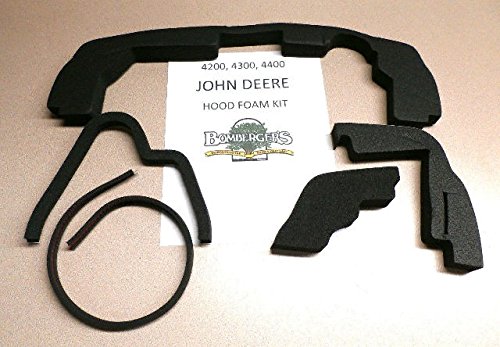 John deere hood foam seal kit 4200 4300 4400 LVU10456 LVU10460 LVU10461 LVU10458