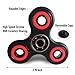 Merktor Tri-Spinner Fidget Toy With Premium Hybrid Ceramic Bearing - durable High Performance Bearing for Killing Time (black)