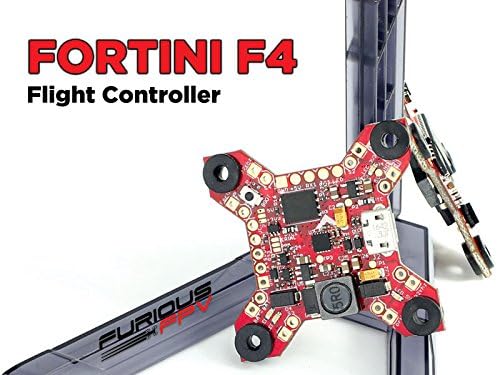 Heli-Nation FuriousFPV FORTINI F4 32Khz 16MB Black Box Flight Controller - FPV-FORTF4