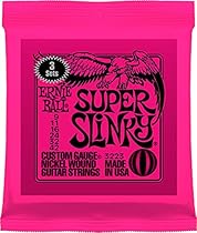 Ernie Ball Super Slinky Nickel Wound Sets, .009 - .042 (3 Pack)
