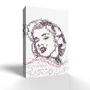 Celebrity Portrait Home Artwork for Living Room Bedroom