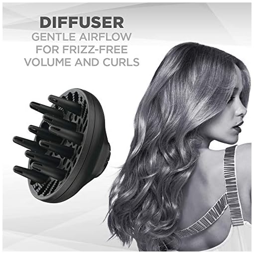 Conair 1875 Watt Ionic Ceramic Hair Dryer, Black - Image 9