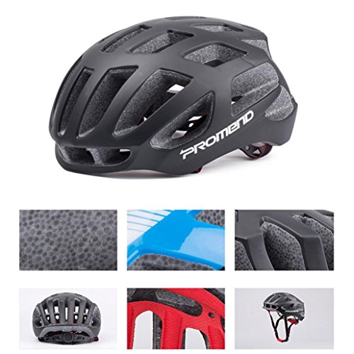 Bike Helmet DEESEE(TM) Outdoor Adult Safety Road/Mountain Ventilation Carbon Bicycle Cycling Skate Bike Helmet (D)