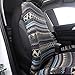 SOBONITO Car Front Seat Covers,Boho Baja Strip,Heavy Duty Blanket Cloth,Universal Size,1 Pair,Blue (FR-B)
