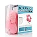 Dylan Volume Limiting Wired Headphone for Children Over-Ear Retractable Cord Animal Bunny- Pink