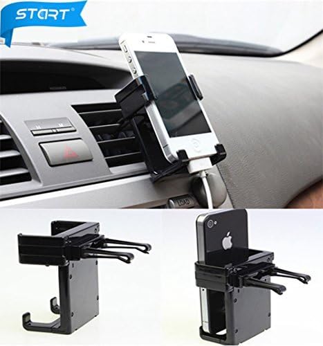 Car Bracket for Iphone Adjustable Width GPS Saver for Mp4 Mp5 PSP GPS Car Cigarette Holder Card Organizer Cigar Boxes-Width 58-85mm Depth 23mm