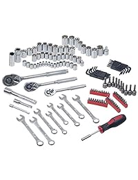 De herramientas para mecánicos Set  135 pieza por Stalwart, Conjunto de Herramienta de mano Incluye   Destornillador, llave inglesa y Ratchet Set (ideal para el hogar, el cochera, o en Coche)