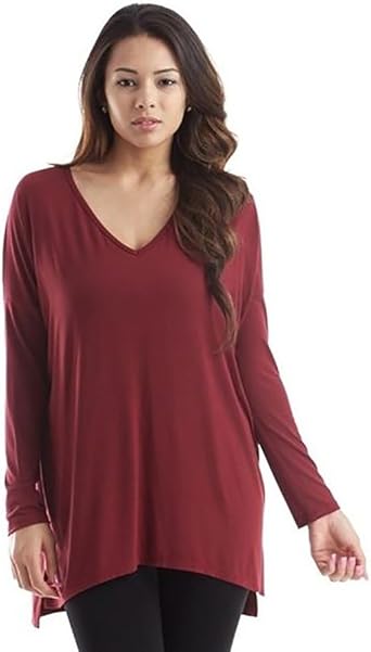 v neck flowy top