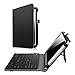 Fintie Folio Keyboard Case for Samsung Galaxy Tab A 10.1 with S Pen 2016 Model SM-P580/P585, Slim Fit PU Leather Case with Detachable Magnetical Bluetooth Keyboard, Black