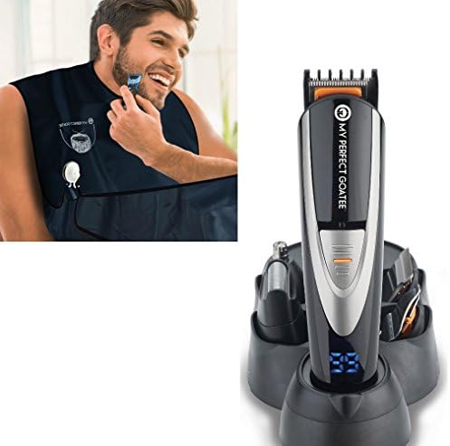 My Perfect Goatee, Men's Beard Bib and Beard Trimmer