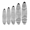 UCEDER Leichte Board-Tasche für Surfbrett, ideal für lokale Ausflüge an den Strand, 1,8 m bis 2,5 m