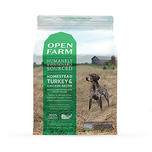 Open Farm GrainFree Dry Dog Food, Humanely Raised Meat Recipe with NonGMO Superfoods and No