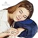 Royal Rest New Multi-Function Design U-Shaped Best Memory Foam Travel Ideal for Sleeping, Driving, Flights, Work & More-Contour Neck Pillow for Men & Women, 11 x 11 x 5.1 inches, Dark Blue