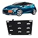 JGR No Drill Tow Eye Front Bumper Tow Hook License Plate Mount Bracket Holder Adapter Relocation Kit for Honda CR-Z 2011 2012 2013 2014 2015