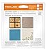 Fiskars 100870-1001 Square Design Plate Expansion Pack, Medium, 4-Pack