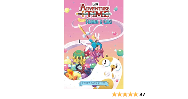 Amazon Com Adventure Time With Fionna Cake Original Graphic Novel Party Bash Blues Sheridan Kate Ward Pendleton Ng Vivian Books