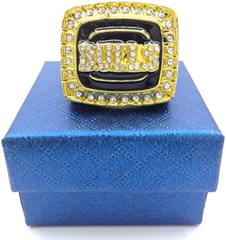 TuoYu Basketball Bulls Championship Trophy Prize Rings With Box