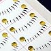 10 Pairs Makeup Natural Lower Bottom Black False Eyelashes Clear Band