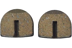 PRECISION AUTO PRODUCTS Brake Pads for Razor MX500 (Set of 2) - Heavy Duty Replacement YK2 Flame Disc Caliper Rounded Brake Shoes for Scooter - Front or Rear Brake Pad MX500, MX650, SX500, RSF650, Motovox, Dirt Quad, E500S