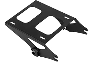 TCT-MOTORPARTS 2 Up Mounting Luggage Rack Fit for Harley Tour Pak Road King FLHR 2014-2025