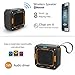 Bluetooth Speakers, Mosche Portable Waterproof Bluetooth Speaker 5W for Shower and Outdoor (Black/Orange）