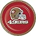 Creative Converting San Francisco 49ers Dessert Plates, 24 ct