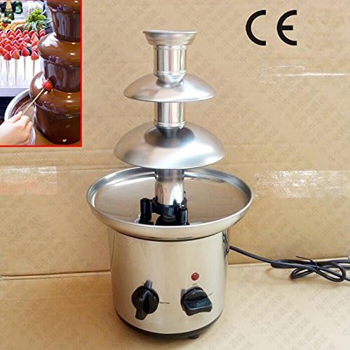 3 Tiers Chocolate Fountain Fondue Stainless Steel Wedding Party Catering