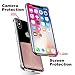 ANHONG Clear Case with Card Holder, [Slim Fit] Protective Soft TPU Shockproof Wallet Case with Vegan Leather Card Holder