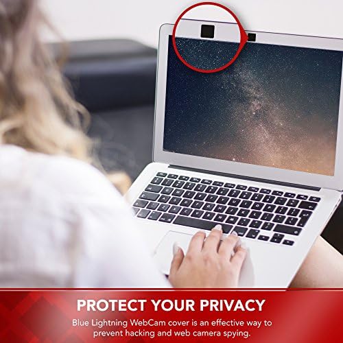 WebCam Cover Solid Black Variety 6-pack