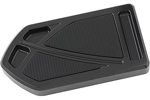 DAKLVNG Brake Pedals Pad Cover Phantom for Harley Touring 80-2024 Road King Electra Street Glide 1986-2017 Softail Heritage Springer Fat Boy Deluxe 2012-2016 Dyna FLD (Black)