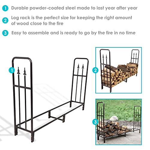 6 Foot Log Rack