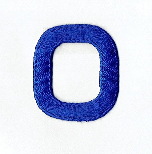 Alphabet Letter - O - Color Royal Blue - 2