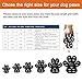 Dog Paw Protection Anti-Slip Traction Pads with Grips, 24 Pieces Self Adhesive Disposable Dog Shoes for Hardwood Floor Indoor Wear (XL-1.97