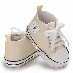 KKIIDDSS Unisex Baby Girls Boys Canvas High-top