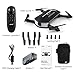 JJRC Selfie Drone Toy, JJRC H37 Mini BABY ELFIE WIFI FPV 720P Camera Quadcopter Foldable G-sensor Mini RC Selfie Drone
