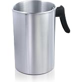 Aroparc Candle Making Pouring Pot 101oz, Wax Melting Pot, Pouring Pitcher | Dripless, Seamless, Heat-resistant Handle, Classic and Durable Wax Melter for Candle DIY, Easy to Use