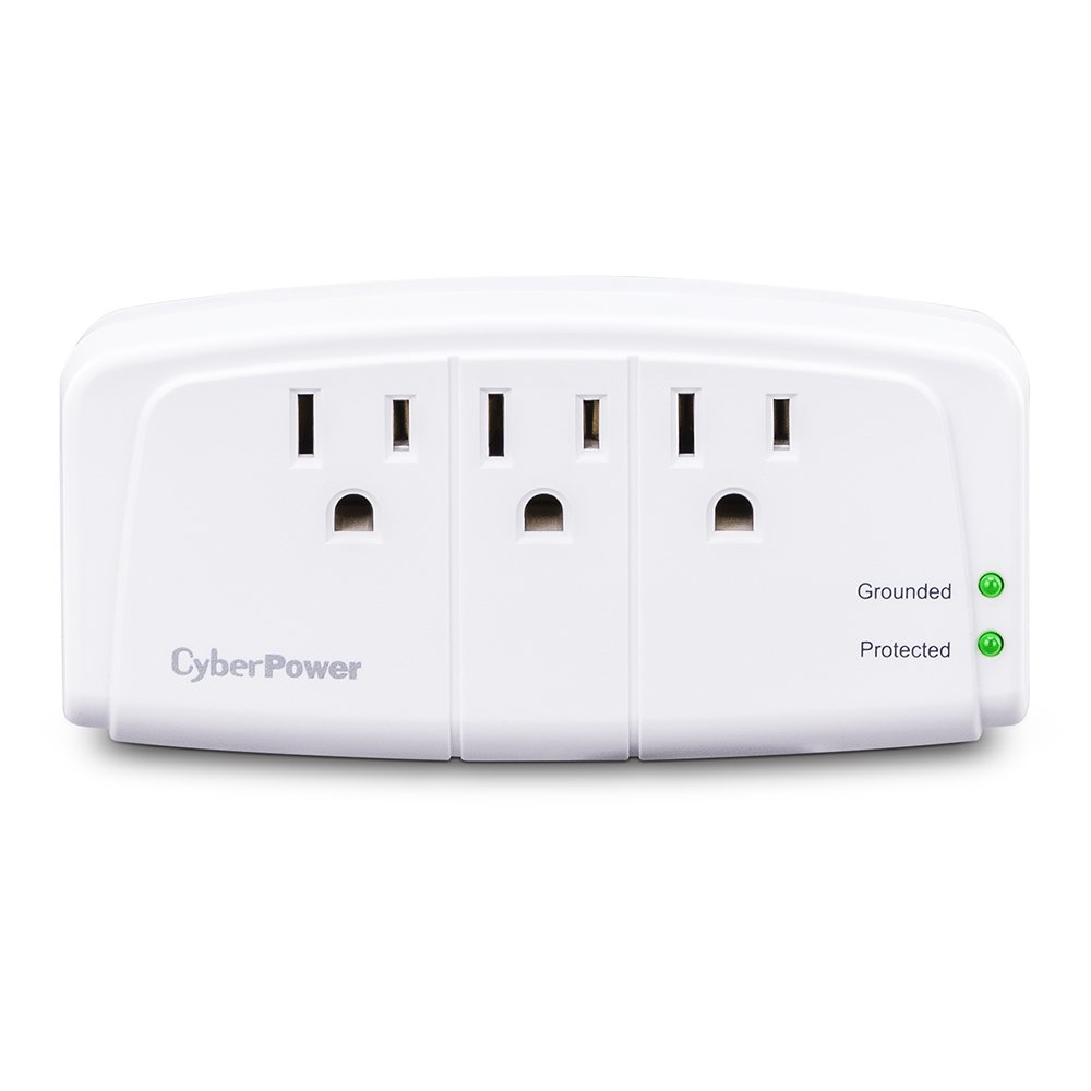 CyberPower CSP300WU Professional Surge Protector, 918J/125V