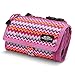 Pacific Breeze Foldable Lunch Bag (Pink ZigZag)