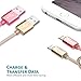 Aonear Lightning Cable 2Pack 10Ft 8Pin Gold iPhone Charging Cable USB Data Cable for iPhone 6/6s/6 Plus/5/5c/5s