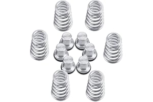 Poppet Valve, 6 Set Universal Poppet Keg Poppetvalve Keg for Homebrewing Ball Lock Posts Set Fits Ball & Pin Lock Style