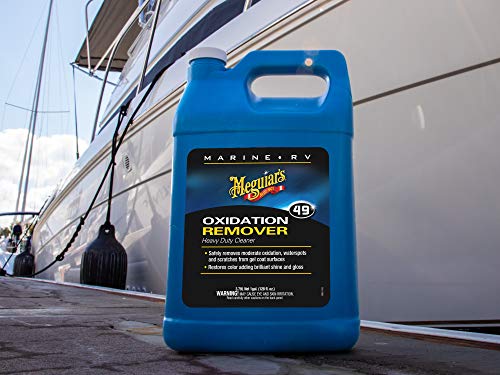Meguiar's M4901 Marine/RV Heavy Duty Oxidation Remover 1 Fluid Gallon - Thumbnail 3